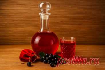 ЛИКЁР ИЗ ЧЁРНОЙ СМОРОДИНЫ