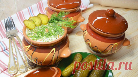 Картофель с курицей в духовке в глиняных горшочках | Жаркое в горшочках - Простые рецепты Овкусе.ру