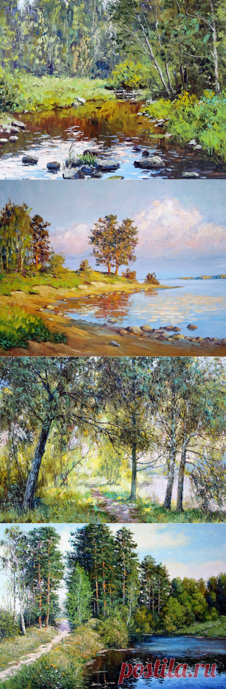 Чудесный день!.. Художник Вячеслав Анатольевич Чердаков.