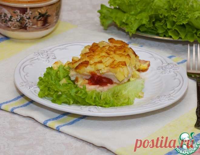 Куриное филе в картофельной шубе – кулинарный рецепт
