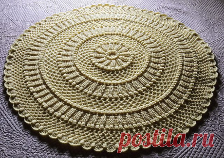 Ravelry: Lille Matelassé Circular Baby Afghan pattern by Priscilla Hewitt