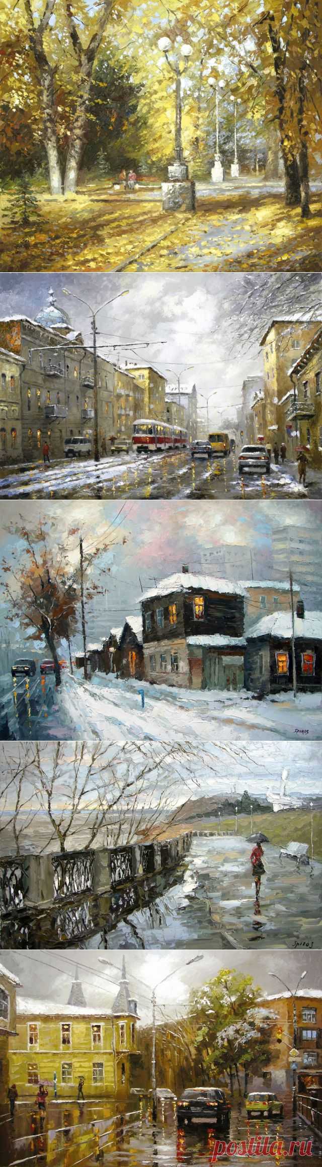 Тепло красок в живописи Дмитрия Спироса