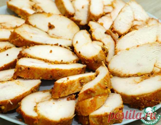 Домашняя пастрома из курицы в духовке – кулинарный рецепт