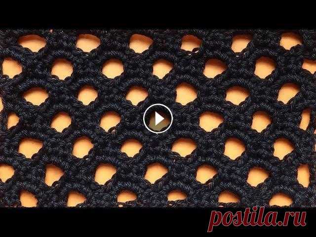 Чудесный Ажурный узор крючком  Плотная Сеточка Openwork Crochet pattern    109 Чудесный Ажурный узор крючком Плотная Сеточка Openwork Crochet pattern 109 *ТОВАРЫ ДЛЯ ВЯЗАНИЯ от производителей* Такая плотная сеточка подойдет для л...