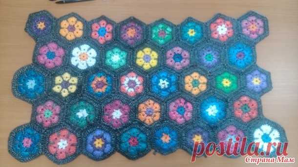 коврик из пакетов - Вязание - Страна Мам