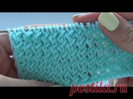 ЛЕГКИЙ И ВОЗДУШНЫЙ узор спицами! Елена Шатохина/LIGHT and AIRY knitting pattern! Elena Shatokhina