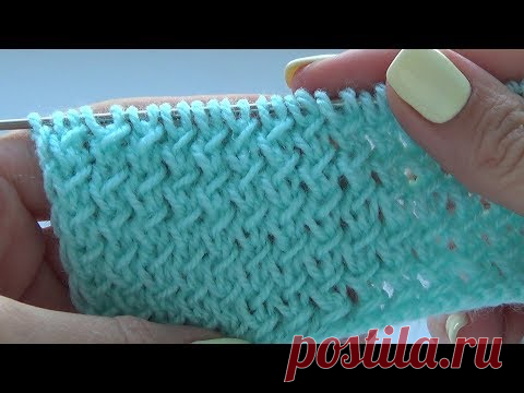 ЛЕГКИЙ И ВОЗДУШНЫЙ узор спицами! Елена Шатохина/LIGHT and AIRY knitting pattern! Elena Shatokhina