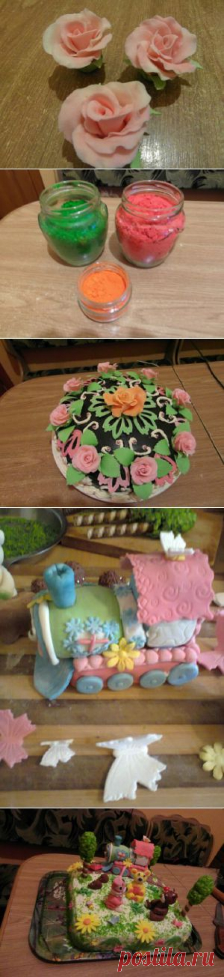 Мастика для начинающих : Мастика, марципан, кремы