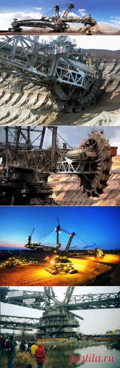 (+1) тема - Самый большой в мире роторный экскаватор | Наука и техника