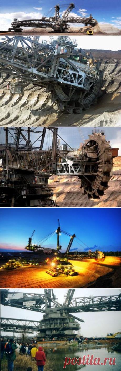 (+1) тема - Самый большой в мире роторный экскаватор | Наука и техника