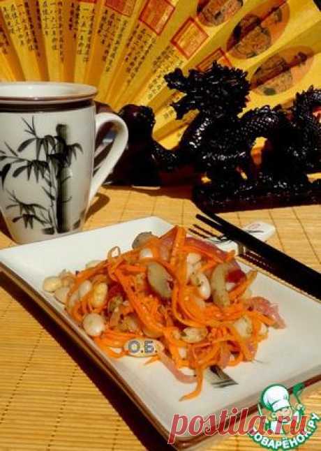 Салат по мотивам корейской кухни - кулинарный рецепт