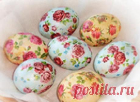 Пасхальный декупаж