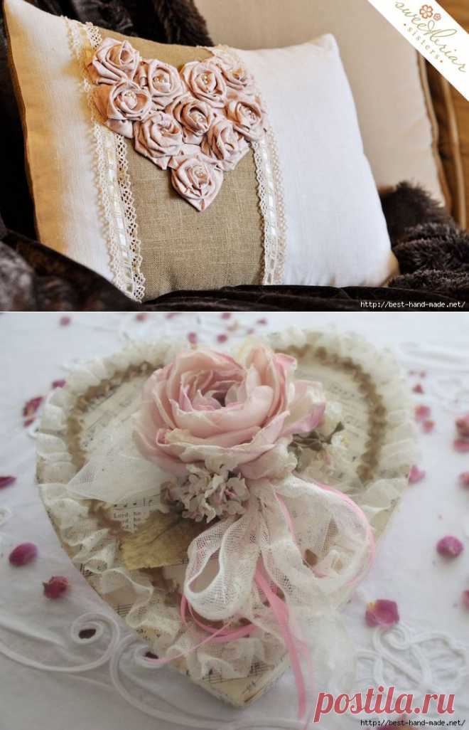 Цветы из ткани / Fabric Flowers | Записи в рубрике Цветы из ткани / Fabric Flowers | Дневник glebova_aa