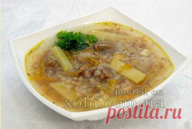 гречневый суп с мясом