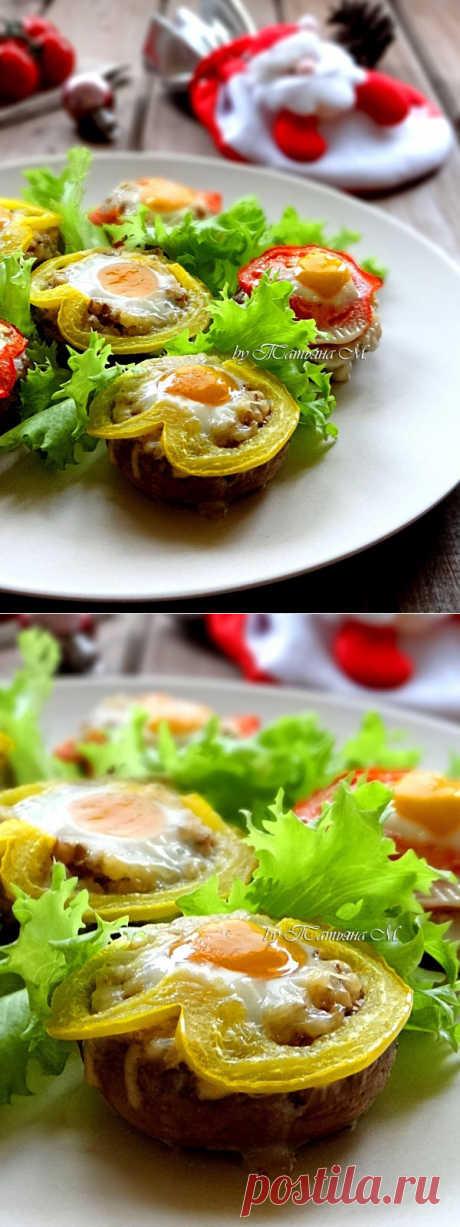 Шампиньоны, фаршированные гречкой | Кулинарный блог Татьяны М.