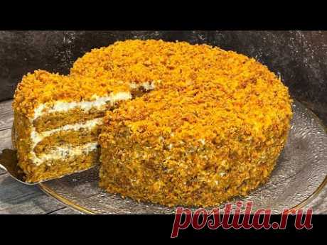 Торт «БАРХАТНЫЙ СОБЛАЗН»! Очень нежный и вкусный!