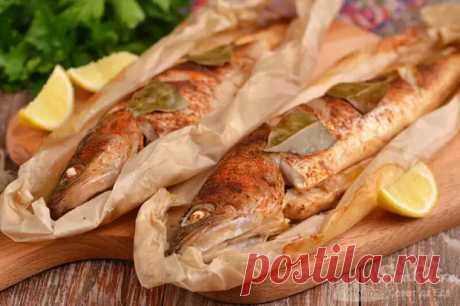 Интересный способ запекания рыбы. Это очень вкусно и просто