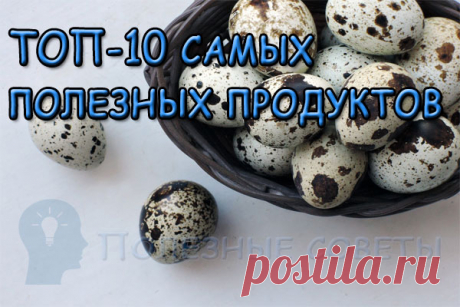ТОП-10 самых полезных продуктов