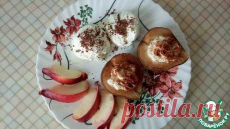 Запеченные груши с рикоттой – кулинарный рецепт