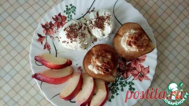 Запеченные груши с рикоттой – кулинарный рецепт