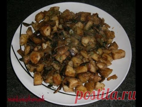 Жаркое с грибами. Картошка с грибами.
