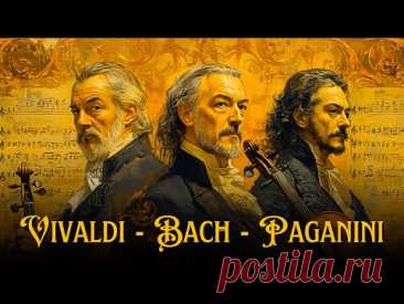 Вивальди, Бах, Паганини: три мастера, один инструмент 🎻 Самая знаковая скрипичная музыка, когда-либ