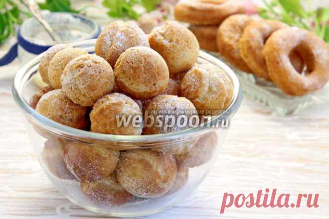 Пончики на сгущённом молоке
