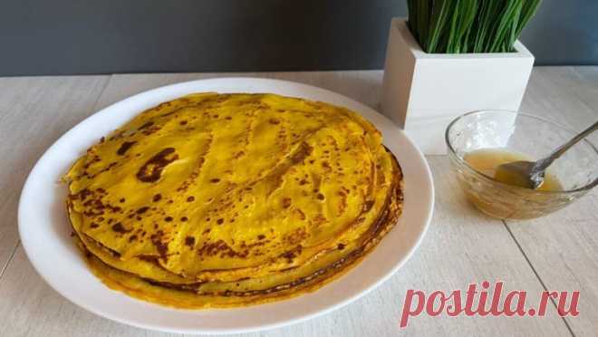 Готовим блины из тыквы
Сегодня будем готовить очень вкусные блинчики из тыквы. Еще никогда не ела настолько вкусных блинов. После них в моей семье очень полюбили тыкву. Блины съедаются буквально за пять минут. Теперь будем готовить их постоянно. Тем более впереди масленица.