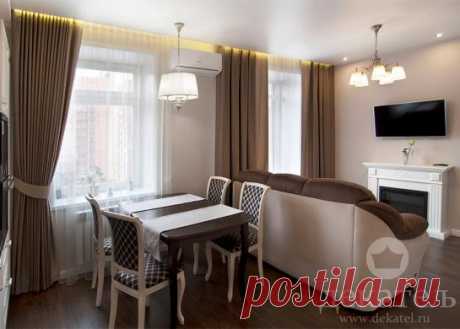 Шторы luxury для гостиной и зала Декатель, Новосибирск. Фото, ткани, цены и сроки. 2020