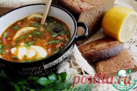 Солянка сборная мясная - кулинарный рецепт