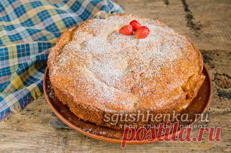 Пирог с яблоками - вкуснее, чем шарлотка и готовить легче сгущенка