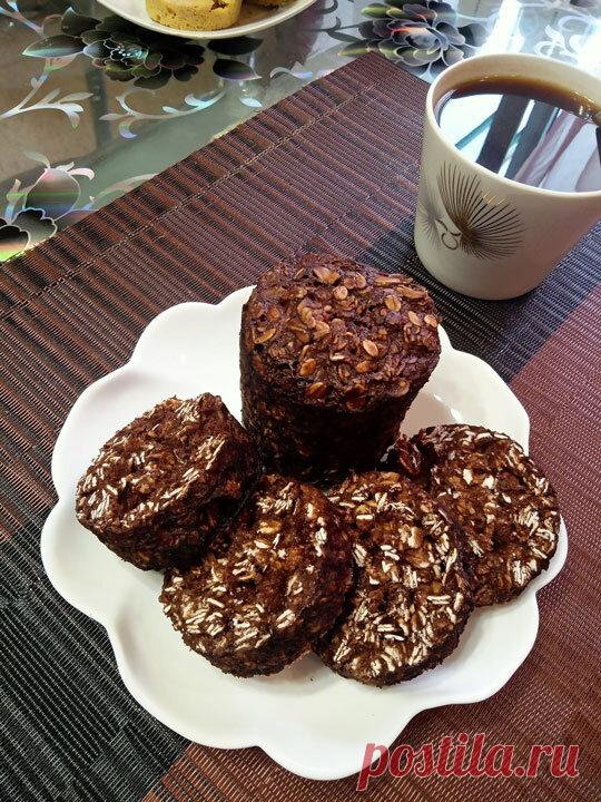 Кексы из овсяных хлопьев в микроволновке | Рецепты для диабетиков | Дзен