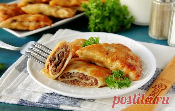 Бендерики с мясом - пошаговый рецепт с фото на Повар.ру