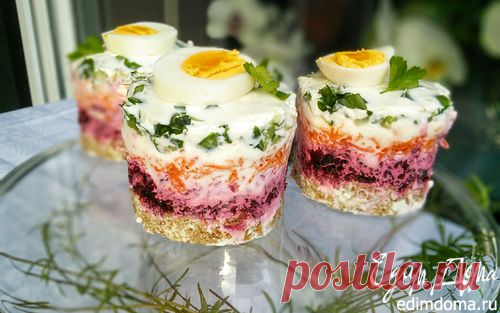 Легкие овощные закусочные тортики | Кулинарные рецепты от «Едим дома!»