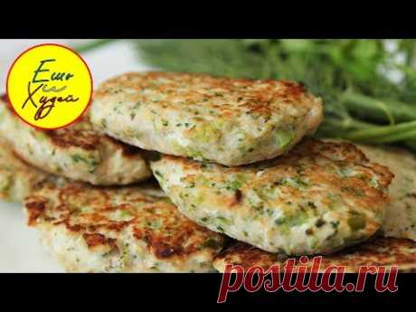 Ешь и Худей! Сочные Котлетки из Куриного Фарша и Брокколи