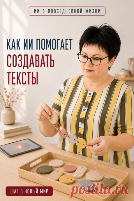 Искусственный интеллект может стать удобным помощником, когда нужно написать поздравление, письмо, объявление, пост или просто яснее выразить свою мысль. Достаточно объяснить ИИ, для кого нужен текст, о чём вы хотите сказать и каким должен быть тон. Он предложит черновик, который можно изменить под себя: сократить, сделать теплее или понятнее. ИИ не заменяет ваши мысли — он помогает подобрать слова. Сохраните эту идею, чтобы попробовать при следующей работе с текстом.