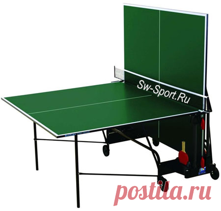 Теннисный стол Sunflex Hobby Indoor Green - Sw-Sport.Ru
