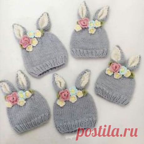 Bunny baby hat!