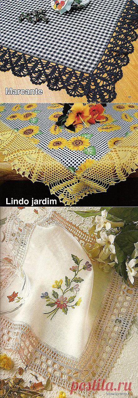 Обвязки на салфетки.