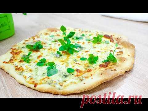 ТЕСТО ДЛЯ ПИЦЦЫ ТОНКОЕ! ПИЦЦА 4 СЫРА