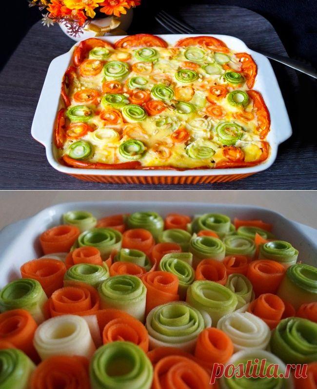 Необычная овощная запеканка