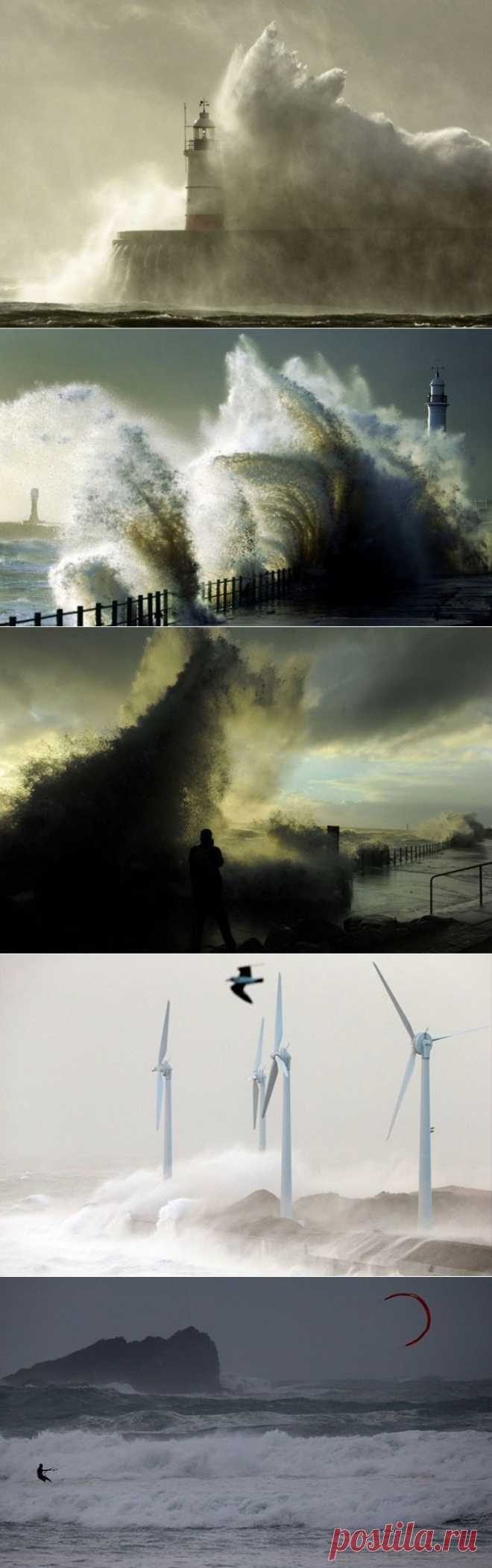 Самые впечатляющие фотографии шторма «Святой Иуда» (21 фото) / Фото / Развлекательный Портал MainFun.ru