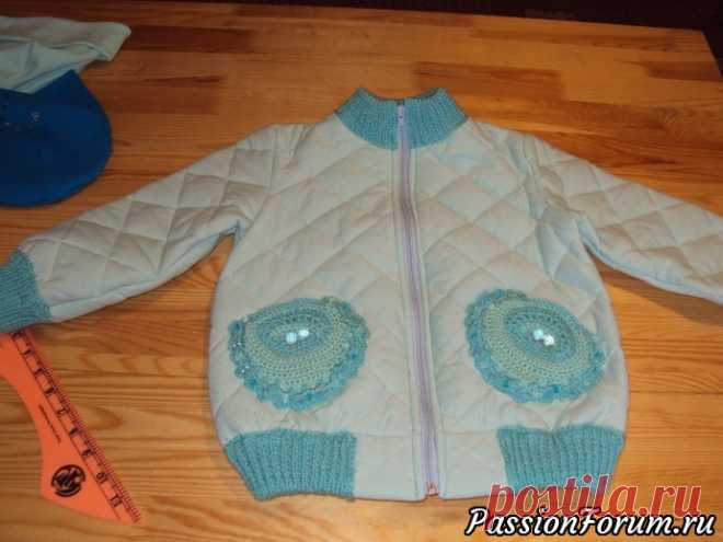 Курточка из капитония для внучки. - запись пользователя scorpio (Мария) в сообществе Шитье в категории Детская одежда