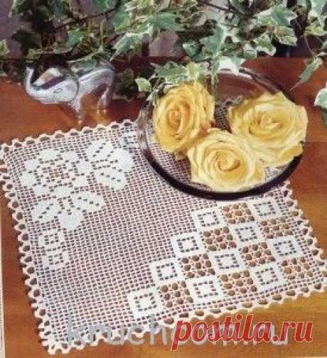 Филейная салфетка