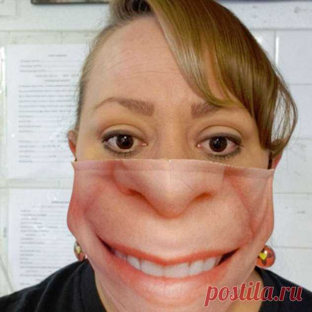Ультрареалистичные маски для лица, которые поднимут настроение окружающим (21 фото) . Тут забавно !!!