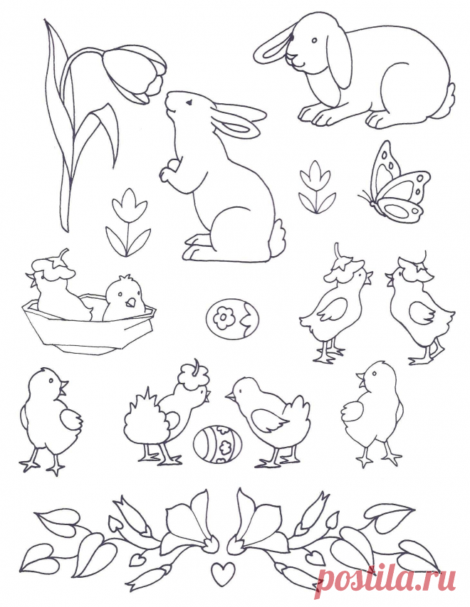 Вышивка (аппликация) для детей