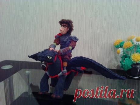 Иккинг укротитель драконов. ч.5. Icking dragon tamer, р.5. Amigurumi. Вязать игрушки, амигуруми.