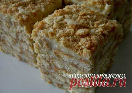 "Наполеон" без выпечки Автор рецепта Елена Демьянчук - Cookpad