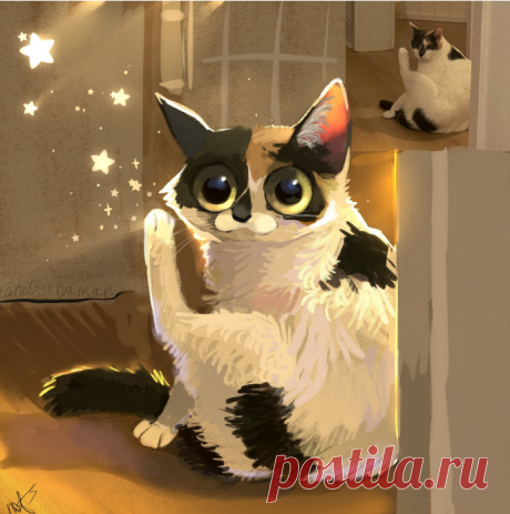 &quot;Меня вдохновляют мультфильмы Диснея и аниме Хаяо Миядзаки. Стараюсь, чтобы мои идеи были такими же хорошими, как у Диснея, а пейзажи такими же красивыми, как в аниме Миядзаки&quot;, — no0tahuman.