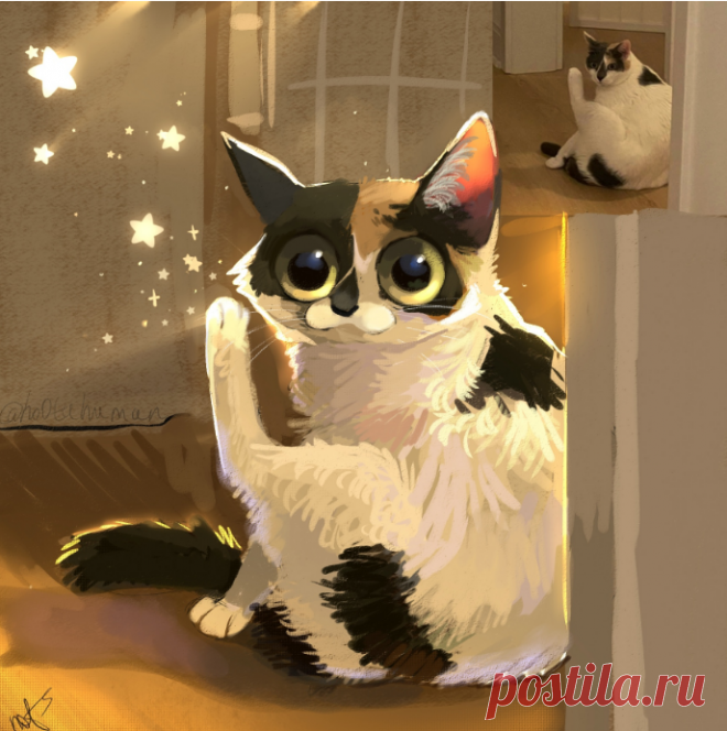 "Меня вдохновляют мультфильмы Диснея и аниме Хаяо Миядзаки. Стараюсь, чтобы мои идеи были такими же хорошими, как у Диснея, а пейзажи такими же красивыми, как в аниме Миядзаки", — no0tahuman.